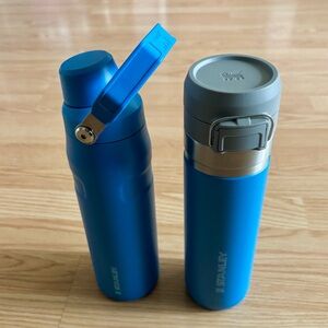 Stanley Vibrant Blue Travel Mugs 24oz.  2x